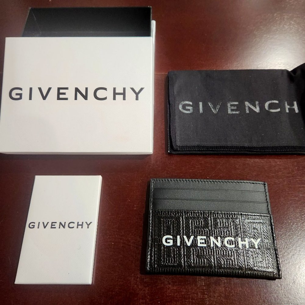 Givenchy 4G Logo-Print Cardholder
